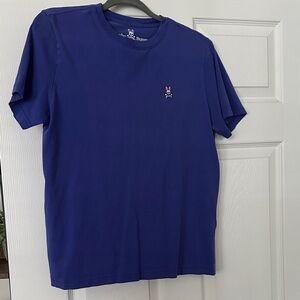 Psycho Bunny Men's Royal Blue Short Sleeve Tee